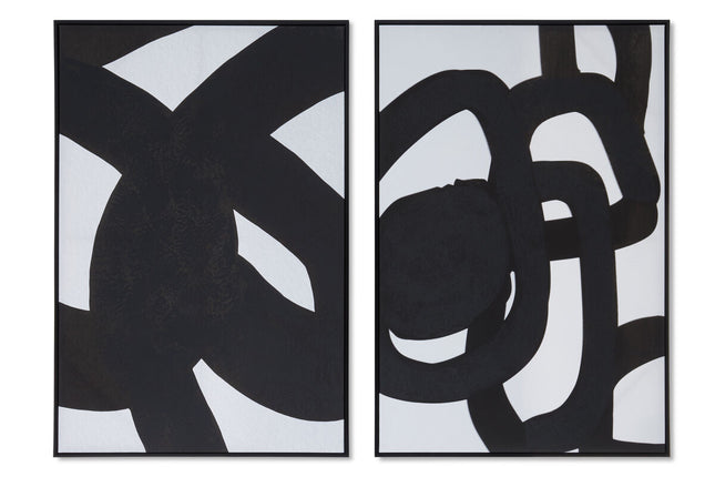 Astratto Set Of Two Abstract Wall Art