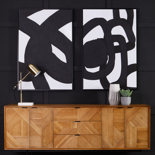 Astratto Set Of Two Abstract Wall Art