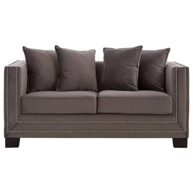2 Seater Viola Brown Sofa, Sofia
