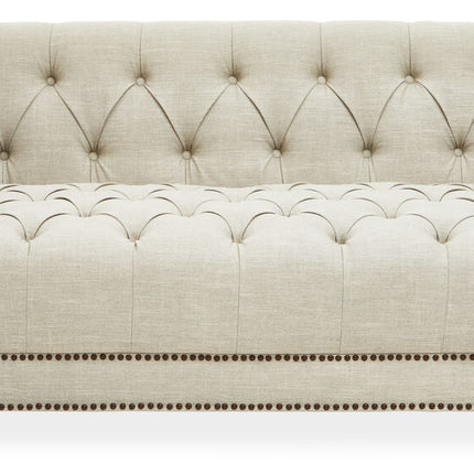 2 Seater Stone Fabric Sofa, Surina