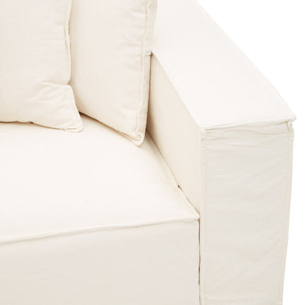 3 Seater Cream Sofa, Marseille