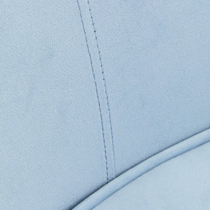 3 Seater Aqua Blue Velvet Sofa, Yasmeen