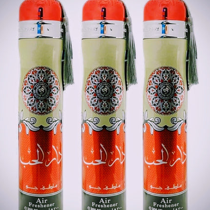 Arabian Air Freshener 6 x 300ml Long Lasting Room Spray Choose 6 Mix And Match