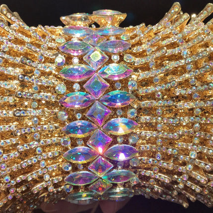 Crystal Women Handbags Luxury Designer Clutch Bags Diamond Handmade Wedding