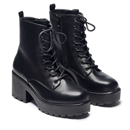 Koi GIN Platform Military Boots