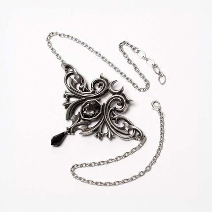 Alchemy Gothic Midnight Memorial Necklace