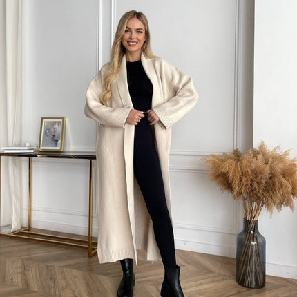 Autumn And Winter New Elegant Cardigan Sweater Coat For Women