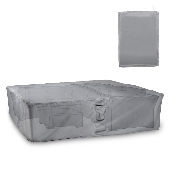 VonHaus Waterproof Garden Furniture Set Cover  Premium Heavy Duty, Breathable 420D Oxford Fabric Protection for Patio & Outdoor Furniture, Chairs,