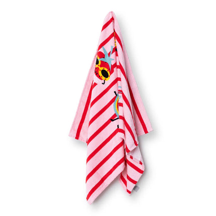 Little Dreams Baby Girl Towel - Red