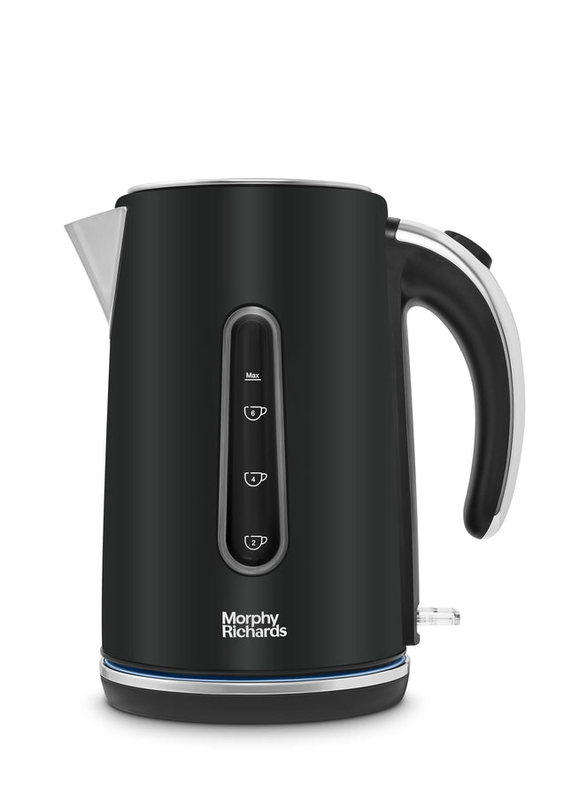 Morphy Richards 1.7L Motive Jug Kettle 3Kw Rapid Boil, Automatic Shut-off, Boil Dry Protection, 360 Degree Base, Blue Illumination On/Off