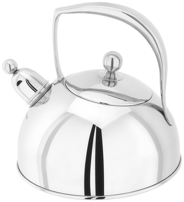 Stellar"Bresor" Stainless Steel Stove Top Whistling Kettle 2.0Ltr Suitable for AGA/Rayburn