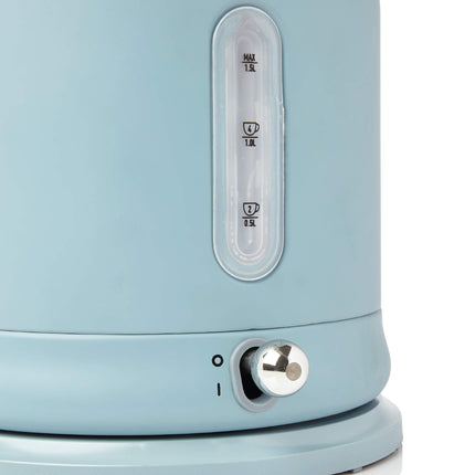 Haden Highclere Electric Kettle - 3000W Fast Boil, Cordless, 360 Base, Cup Markings - 1.5L Stainless Steel Kettle - Lightweight, Easy To Fill, Empty