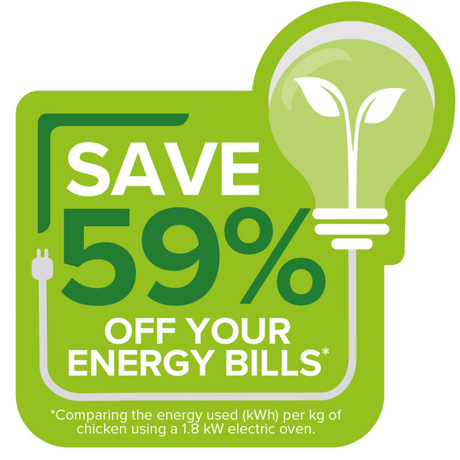 Salter EK4548 Dual Air Fryer - Double Drawer, 2 XL Non-Stick Cooking Trays, Sync & Match Cook Function, Independent Cooking, 8.2L, Sensor Touch