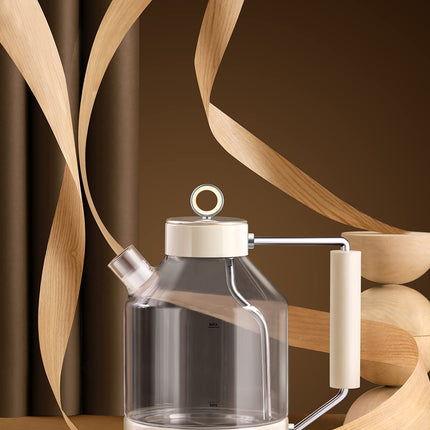 Electric Kettle, ASCOT Glass Electric Tea Kettle 1.5L 2200W Tea Heater & Hot Water Boiler, Borosilicate Glass, BPA-Free, Auto Shut-Off, Boil-Dry