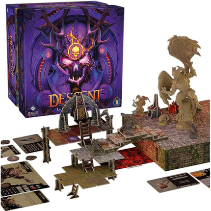Asmodee - Descent, Legends of Darkness: War of the Traitor - Board Game Expansion, 1-4 Players, 14+ Years, Italian Edition