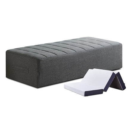 Inofia Folding Mattress Cover, Sofa Bed Cover, Foldable Mattress Storage Bag, Durable Carry Case Fits for 10cm King Tri Folding Mattress,Washable