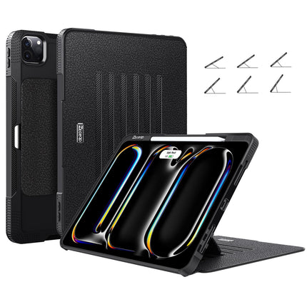 ZtotopCases for iPad Pro 12.9 Case 6th/5th/4th Generation 2022/2021/2020 & iPad Pro 13 Inch Case 2025(M5)/2024 (M4), [6 Magnetic Stand Angles]