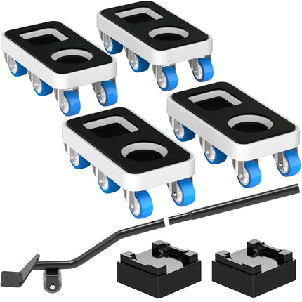 NIUXX Furniture Slider with 1.5 Inch Rotating Wheels: Furniture Mover Glider for Carpet Hardwood - Large Appliance Slider Dolly for Sofa Bed - Weight