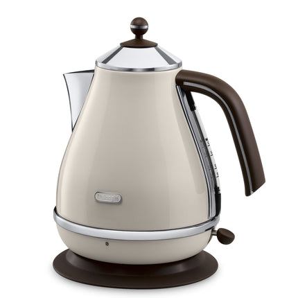 De'Longhi KBOV3001.BG Water Kettle, Plastic, 3000 W, 1.7 liters, Creme