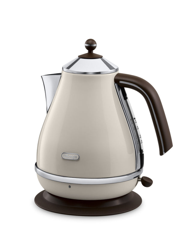 De'Longhi KBOV3001.BG Water Kettle, Plastic, 3000 W, 1.7 liters, Creme