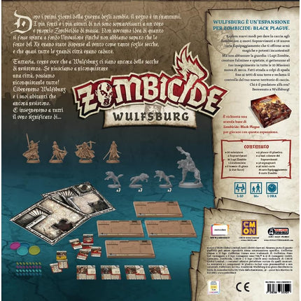 Asmodee Zombicide - Black Plague - Wulfsburg (Expansion)