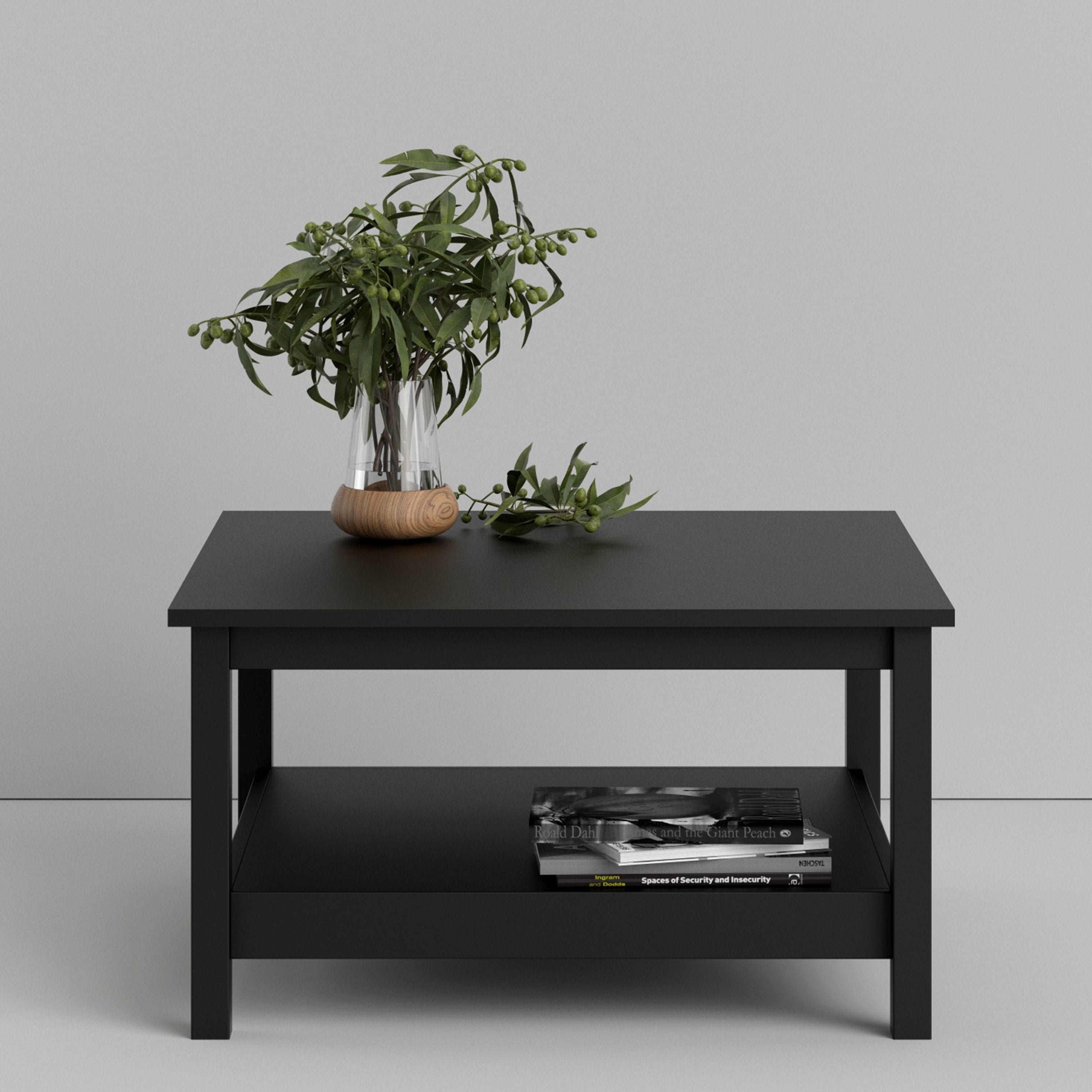 Barcelona Coffee Table in Matt Black Furniture To Go Ltd