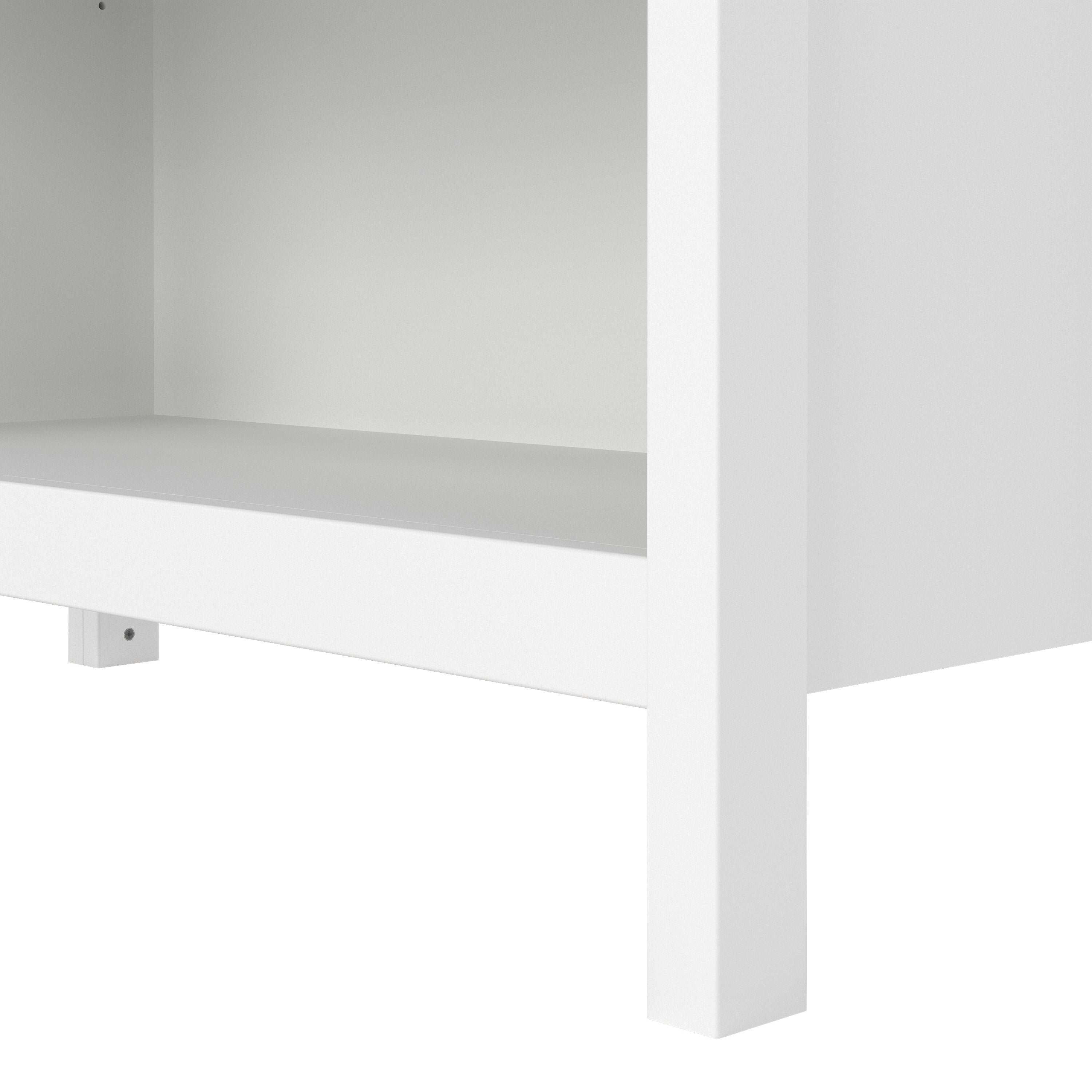 Barcelona Bookcase in White Furniture To Go Ltd