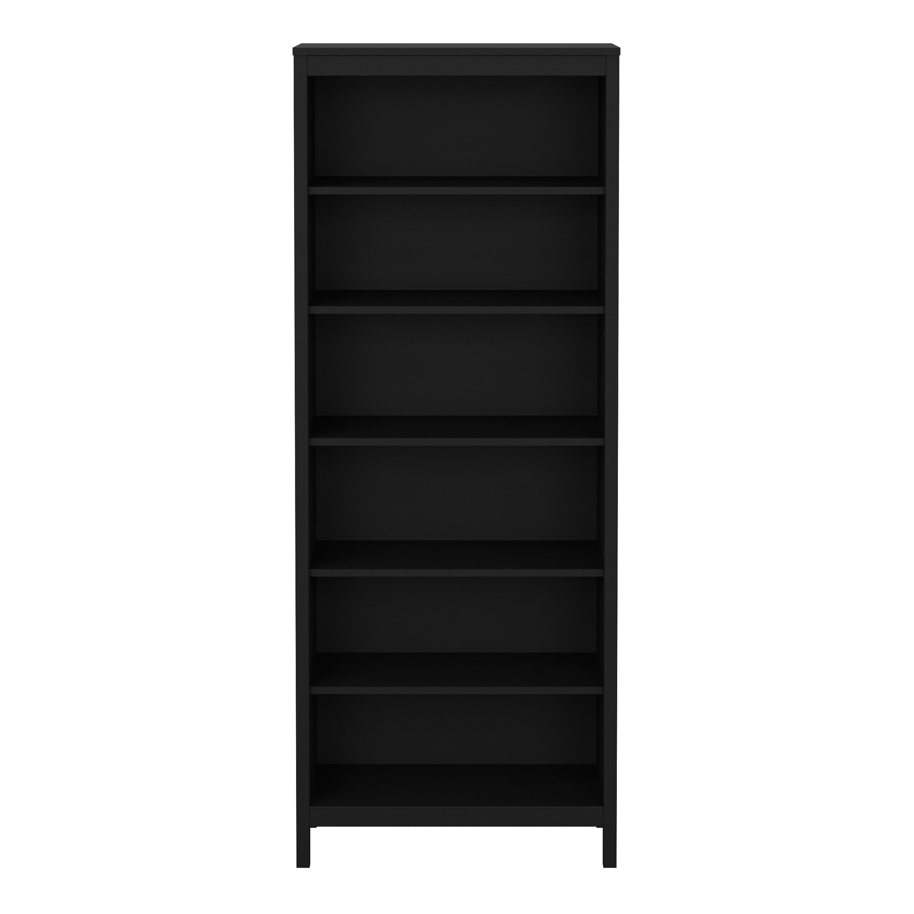 Barcelona Bookcase in Black Furniture To Go Ltd