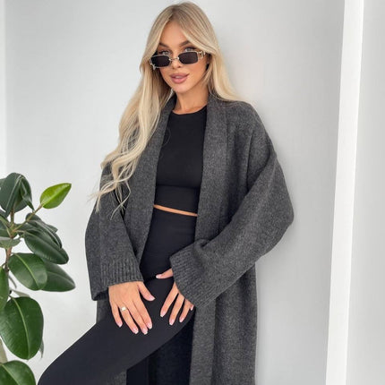 Autumn And Winter New Elegant Cardigan Sweater Coat For Women