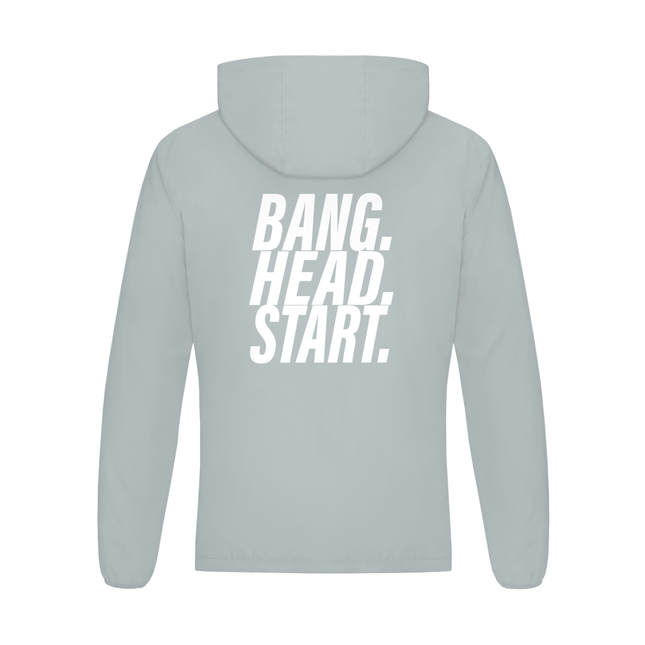 Soft Hooded Sports Jacket - Bang.Head.Strat - blk/wht