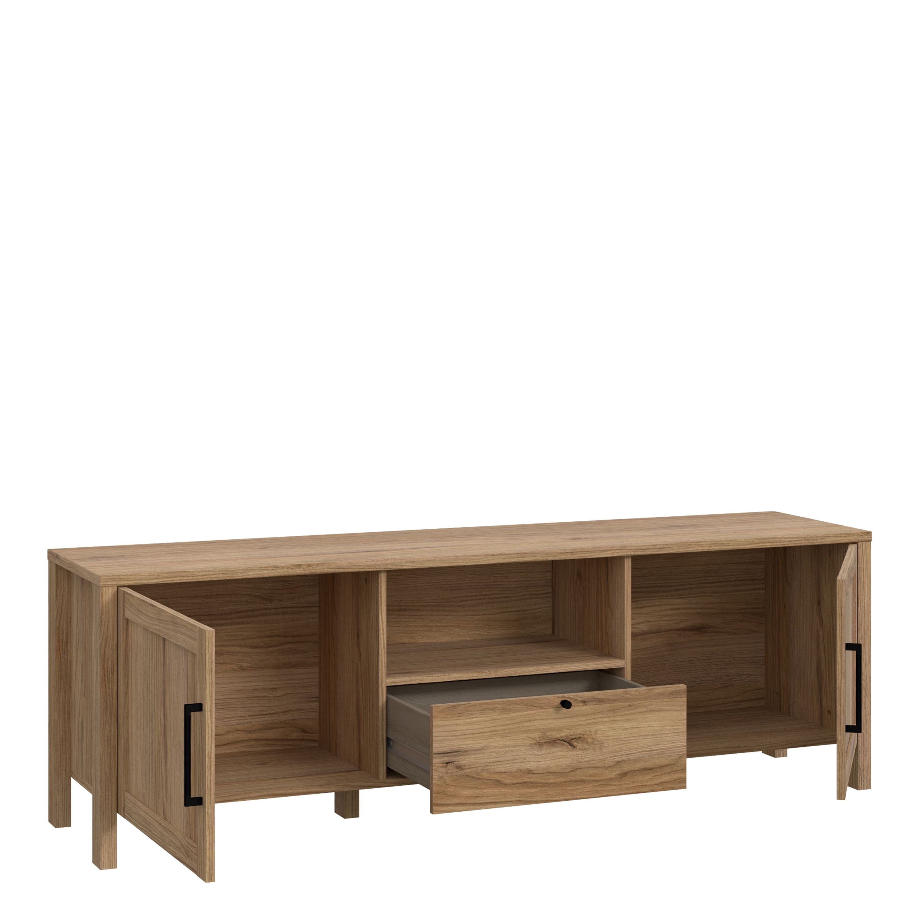 Malte Brun TV Unit in Waterford Oak Furniture To Go Ltd