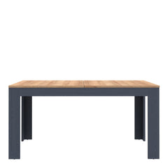 Bohol Extending Dining Table 160-207cm in Riviera Oak/Navy Furniture To Go Ltd