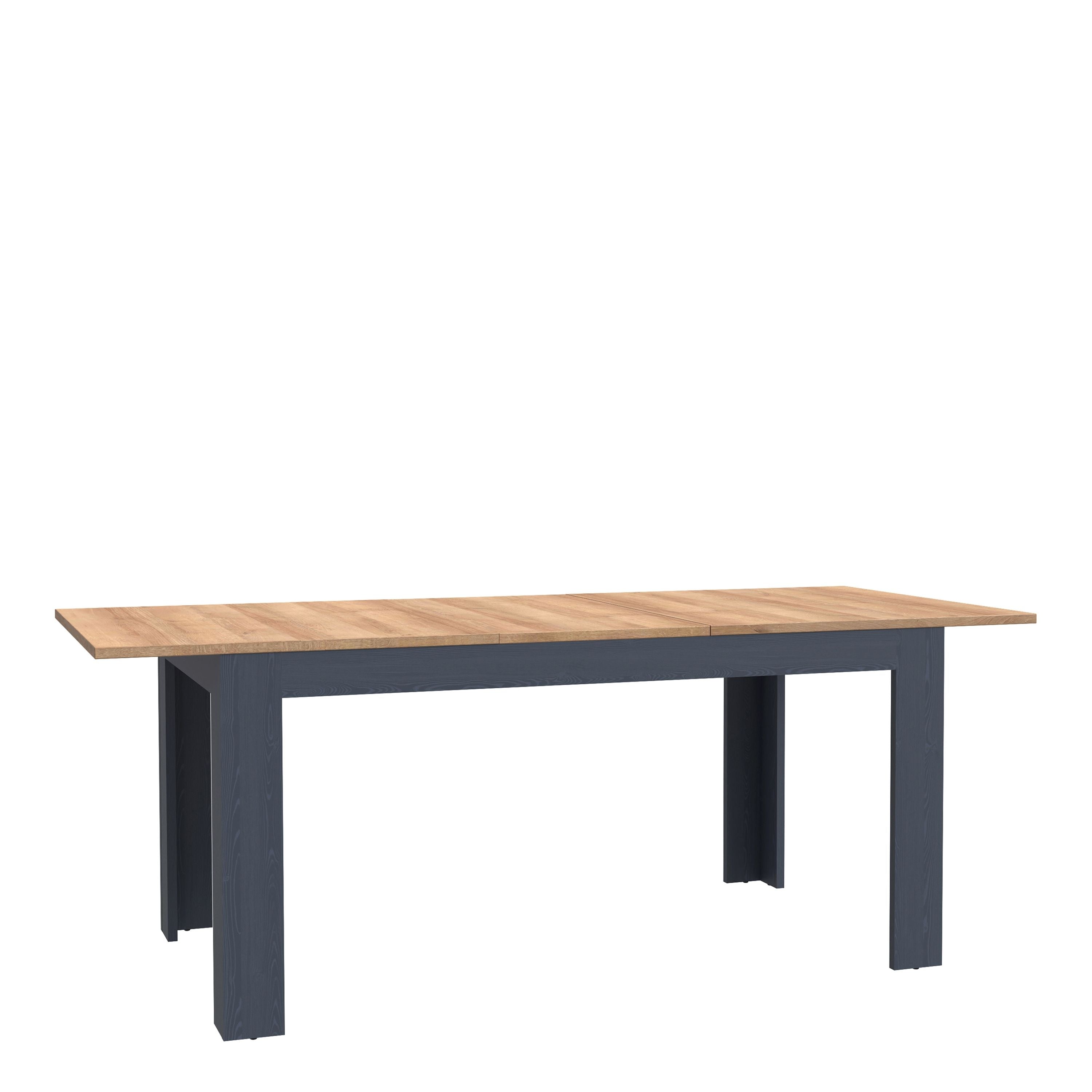 Bohol Extending Dining Table 160-207cm in Riviera Oak/Navy Furniture To Go Ltd