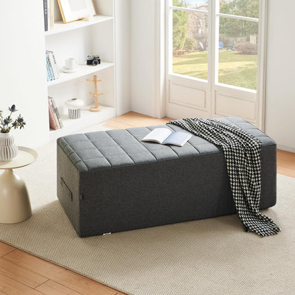 Inofia Folding Mattress Cover, Foldable Mattress Storage Bag, Sofa Bed Cover,Durable Carry Case Fits for 15cm Double Tri Folding Mattress,Washable