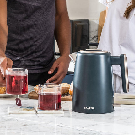 Salter Marino 1.7 L Kettle  Rapid Boil Electric Kettle, 360 Swivel Base, Strix Technology Controller, Boil Dry Sensor, Auto Shut Off, Limescale