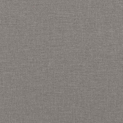 Bed Frame with Upholstered Headboard Taupe 75 x 190 cm Fabric