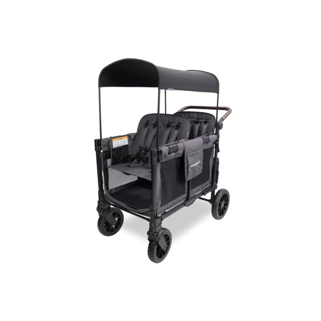 Wonderfold W4 Luxe Pro Stroller Wagon - Charcoal Grey