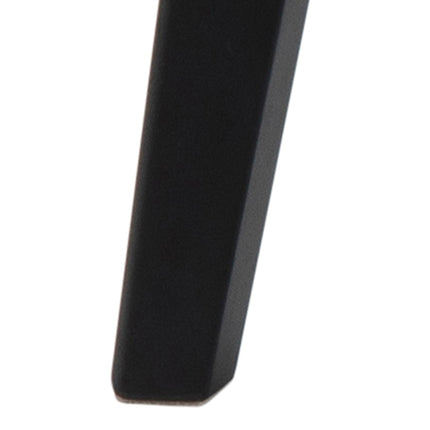 Roxby Round Dining Table in Oak & Black Included 4 Roxby Dining Chairs in Black and Oak