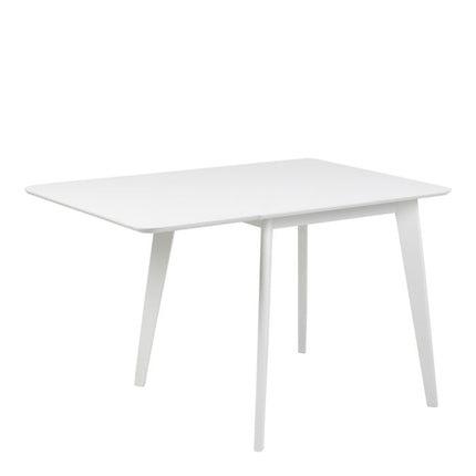 Roxby Square Dining Table in White Included 2 Roxby Dining Chair in White
