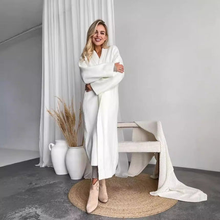 Autumn And Winter New Elegant Cardigan Sweater Coat For Women