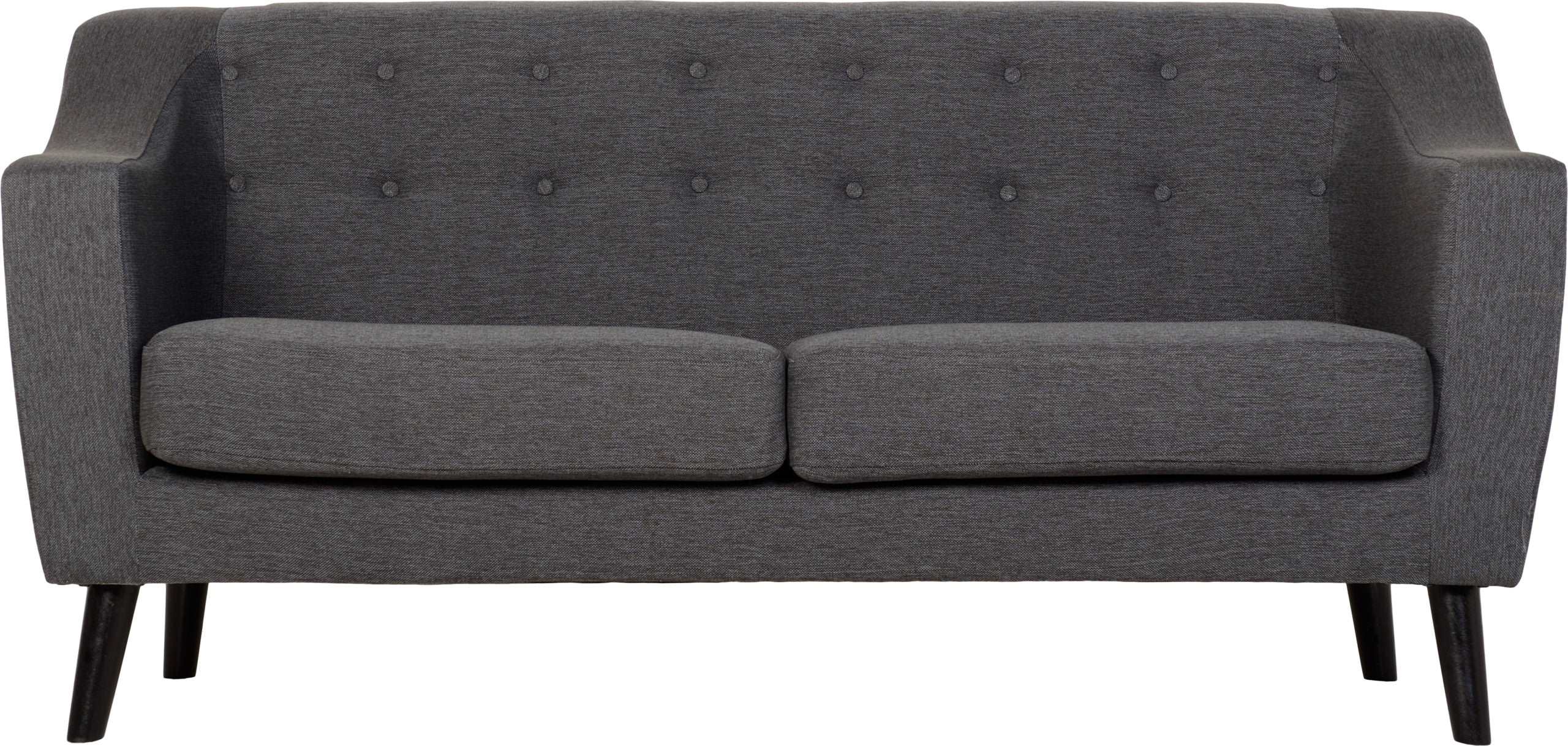 Ashley 3 Seater Sofa Dark Grey Fabric