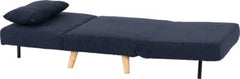 Astoria Single Chair Bed in Navy Blue Fabric