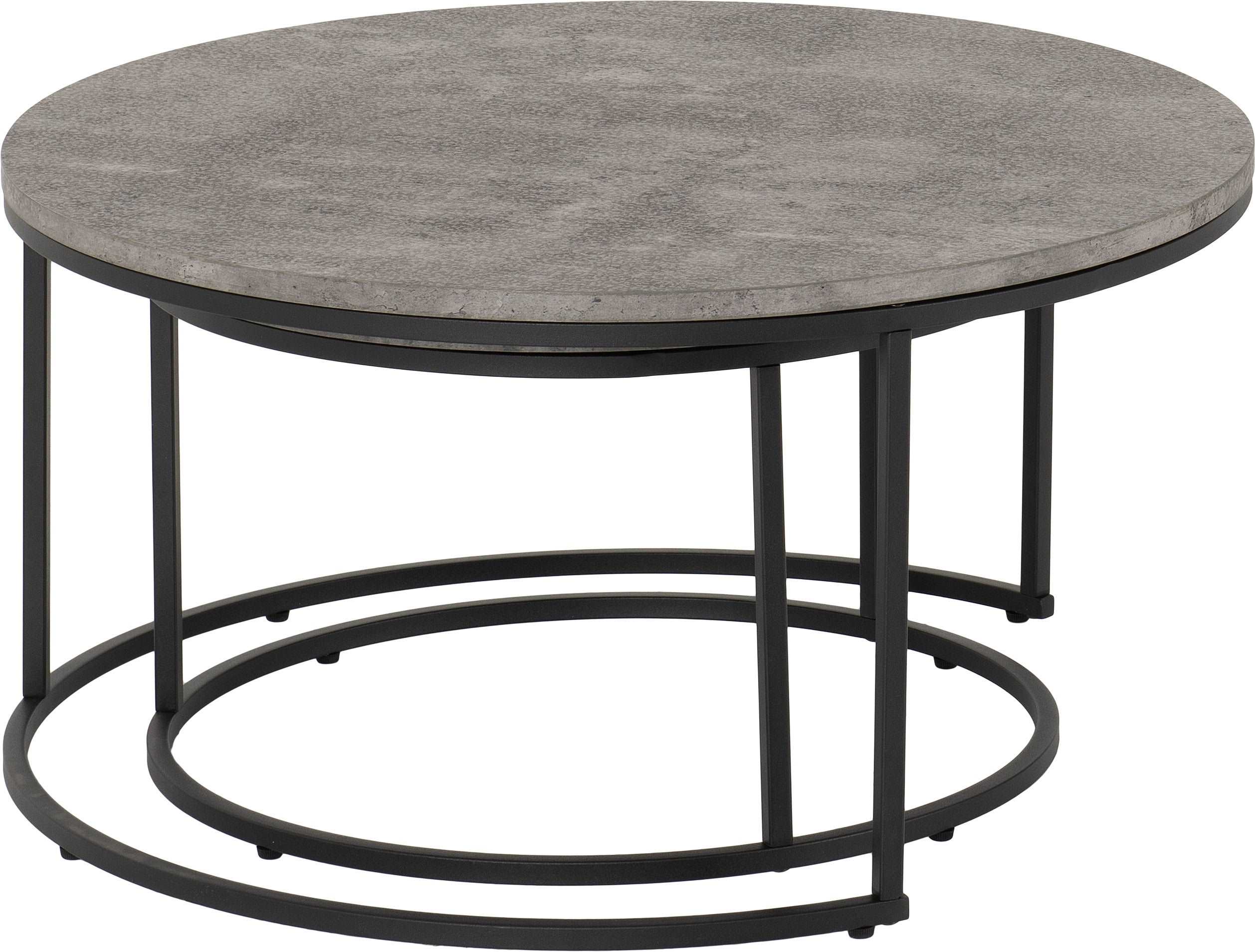 Athens Round Coffee Table Set