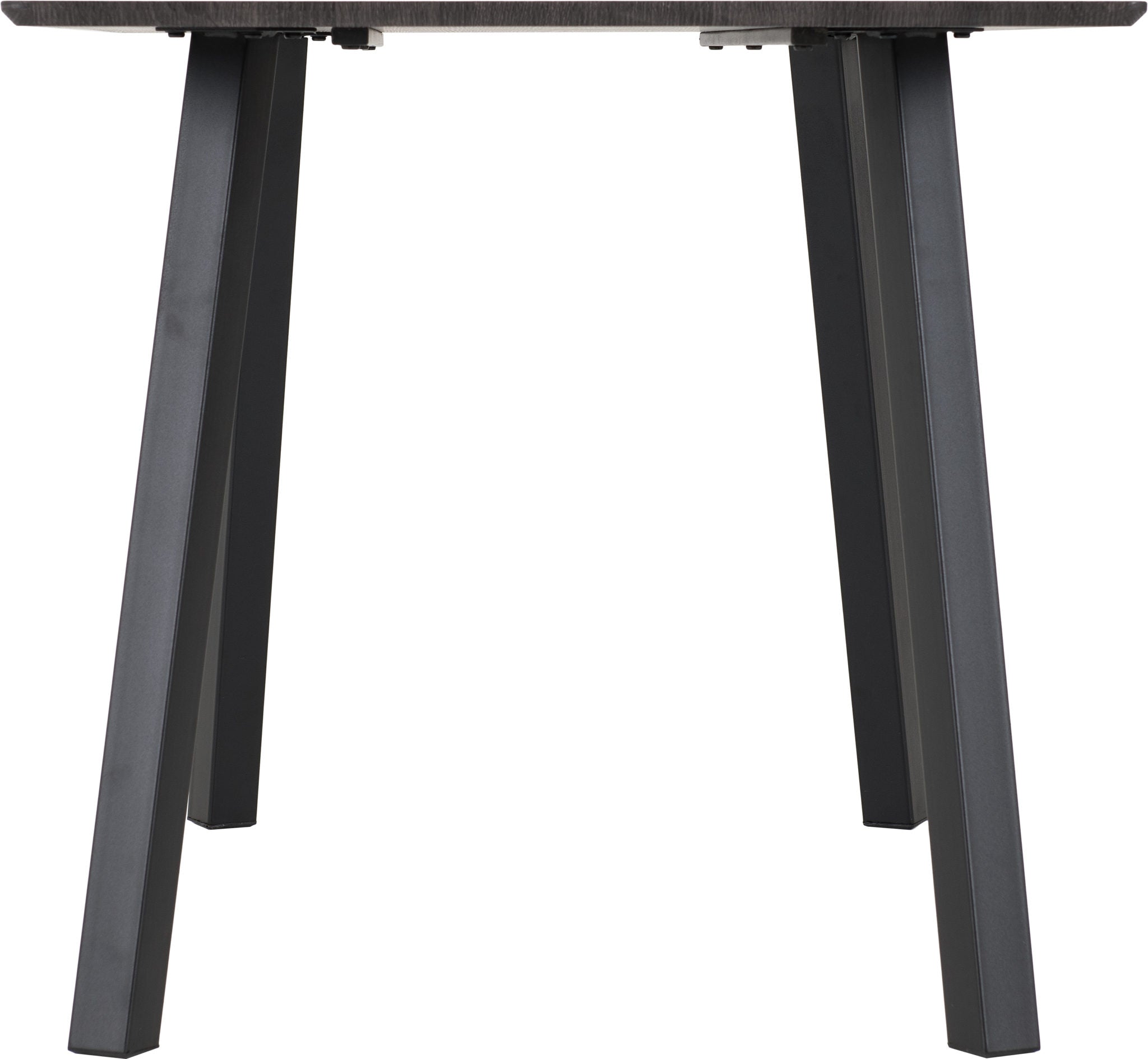 Berlin Rectangular Dining Table in Black Wood Grain Effect