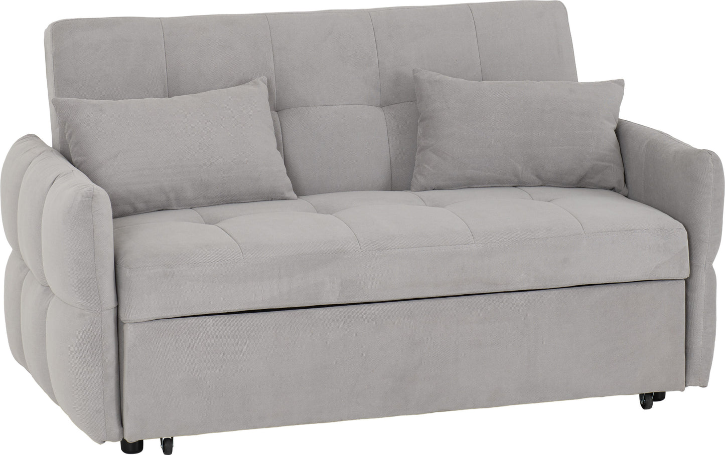 Chelsea Sofa Bed Silver- Grey