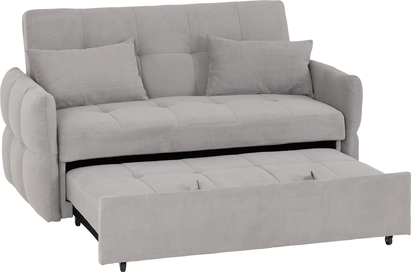 Chelsea Sofa Bed Silver- Grey