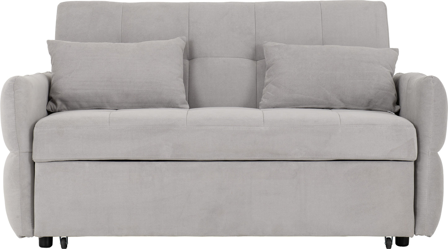 Chelsea Sofa Bed Silver- Grey