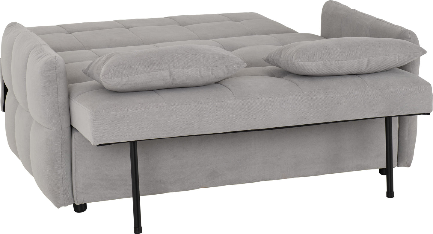 Chelsea Sofa Bed Silver- Grey