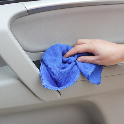 10 PCS 30cm × 30cm Microfiber Quick Dry Towels Cleaning Cloth Car Detailing Care Towels Car Care Towels, 10 PCS