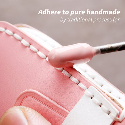 Hallmo Car Female Style Cowhide Leather Key Protective Cover for Volkswagen, A Type(Pink)